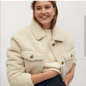 Mango Sherpa jacket